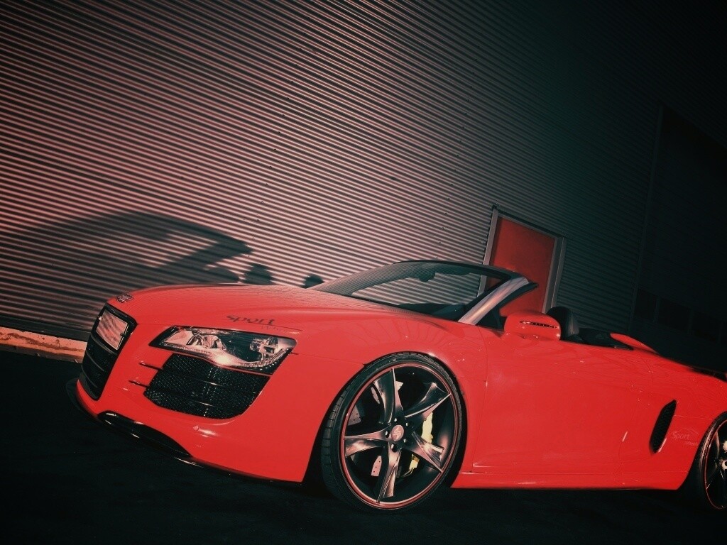 Audi R8 кабриолет обои