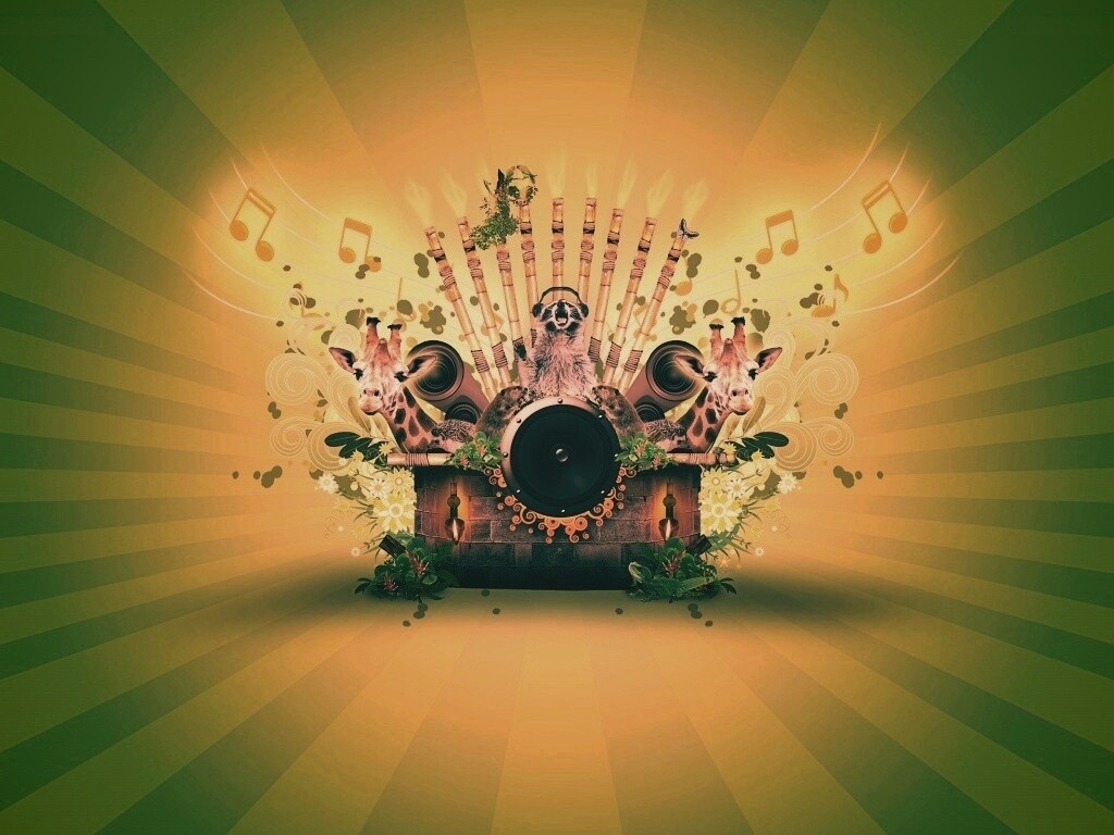 Музыка джунглей обои