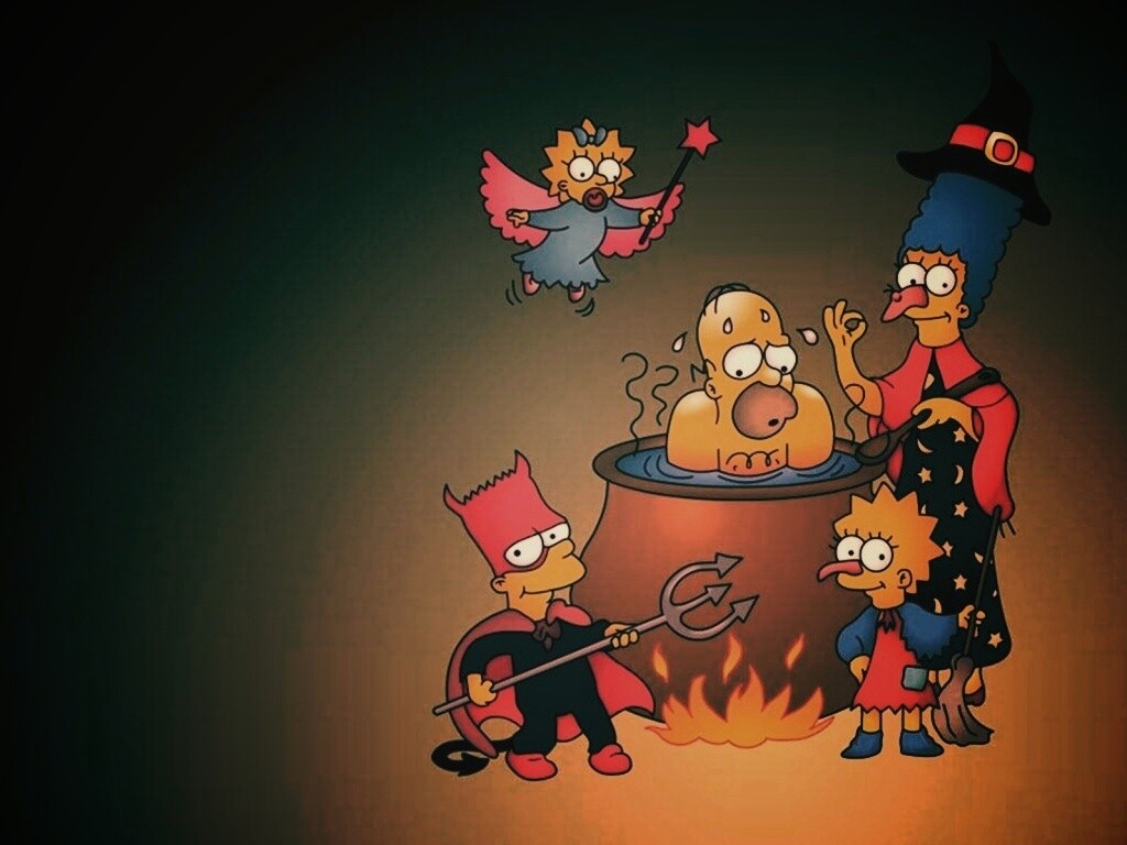 Шабаш Симпсонов обои