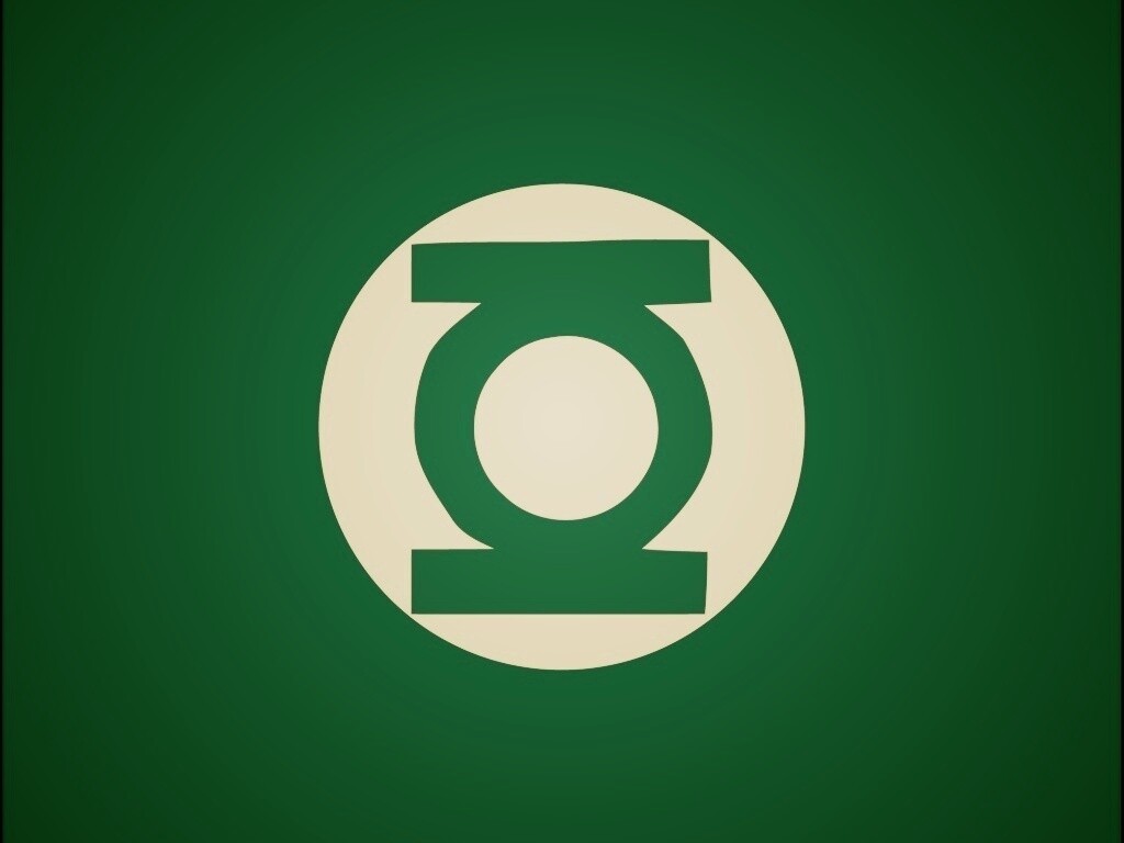 Знак Зеленого фонаря обои