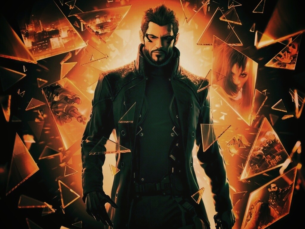 Адам Дженсен из Deus Ex : Human Revolution обои