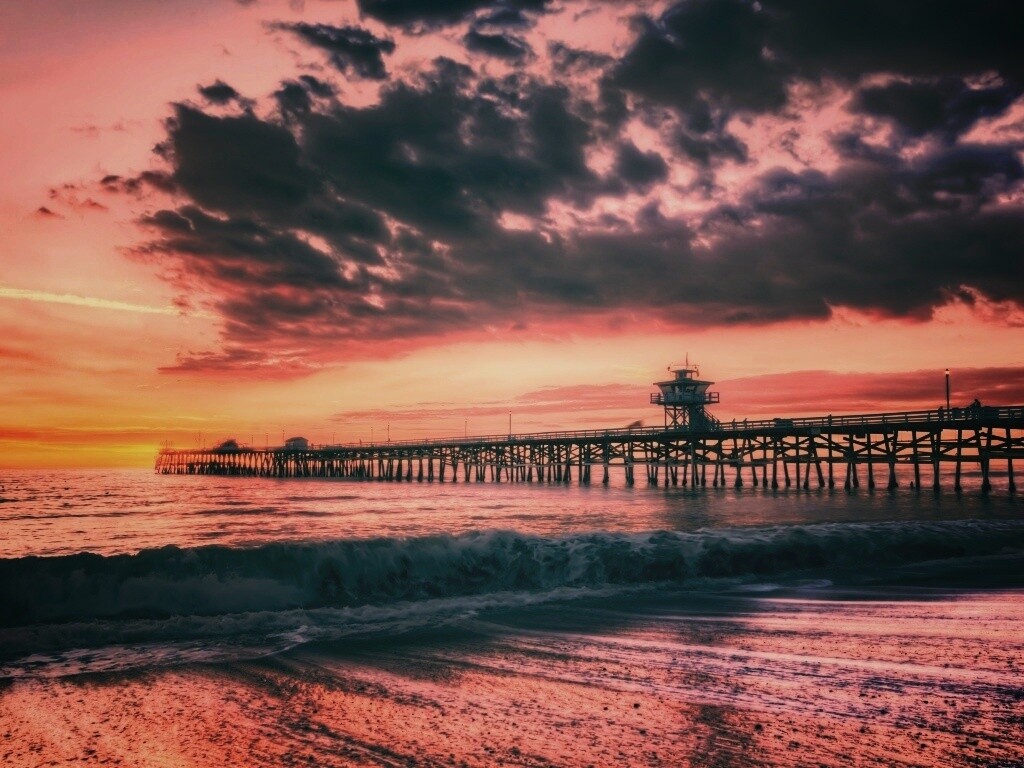 Морской прилив обои