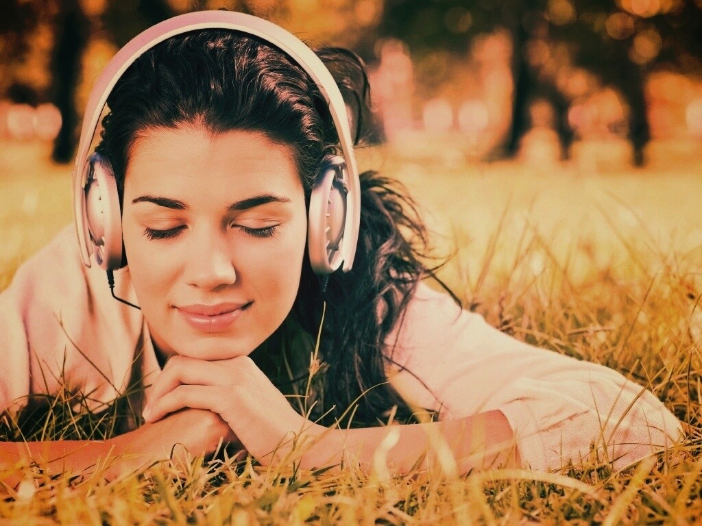 Наслаждение музыкой обои