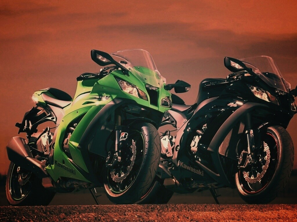 Два Кавасаки обои