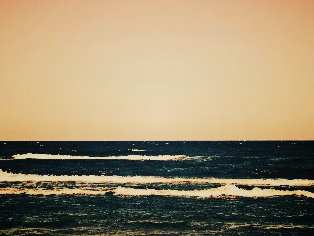 Морская линия обои