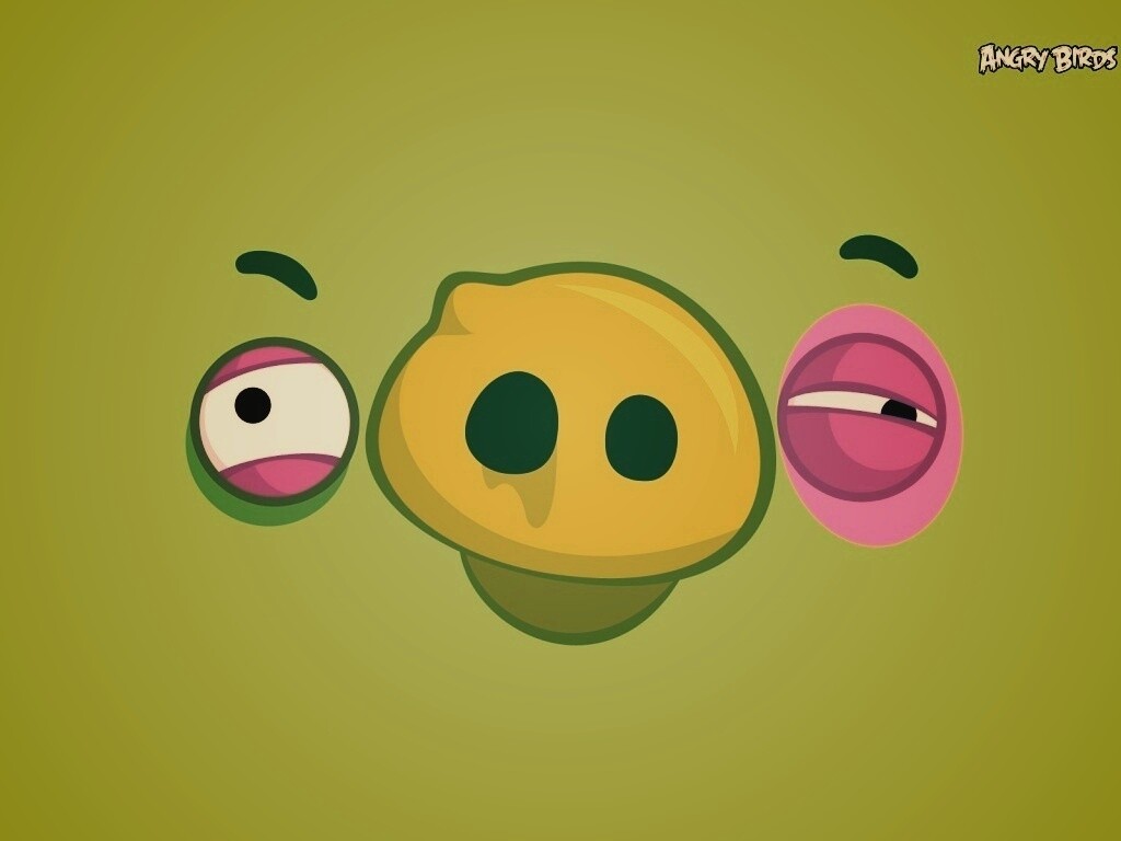 Свинья из Angry Birds обои