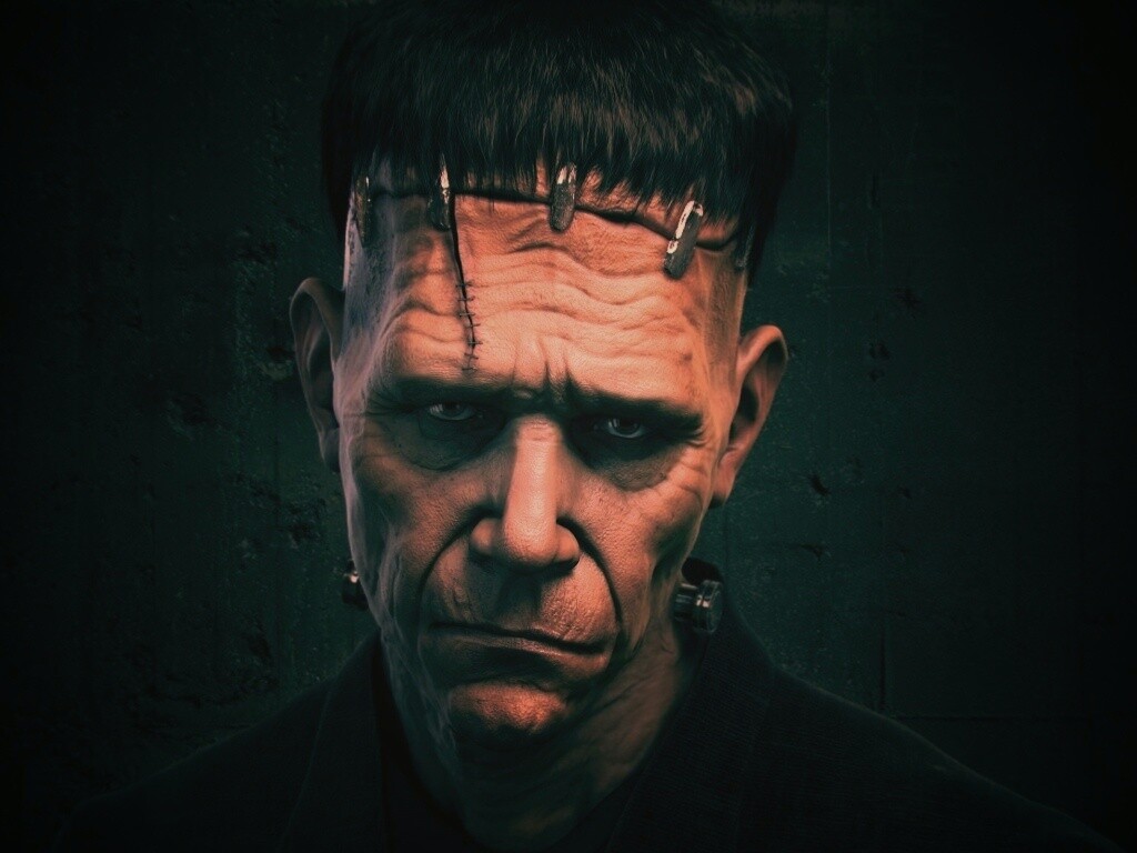 Чудовище Франкенштейна обои