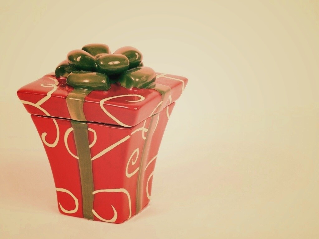 Картинка — подарок на Новый год обои