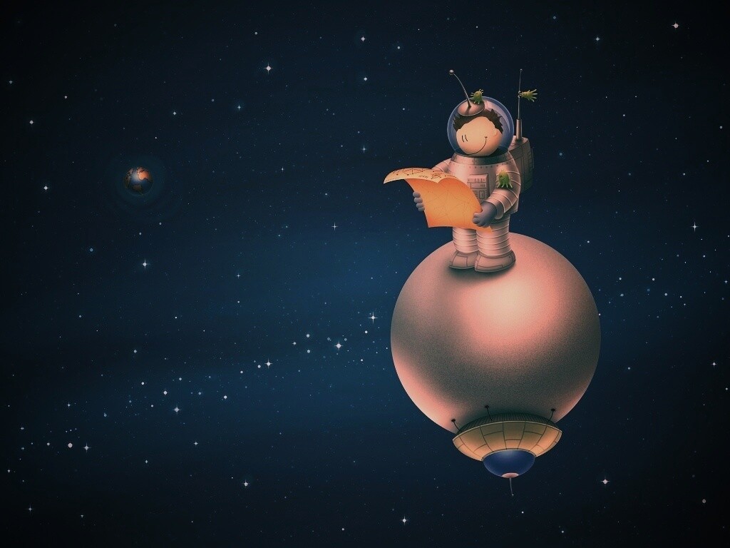 На маленькой планете обои