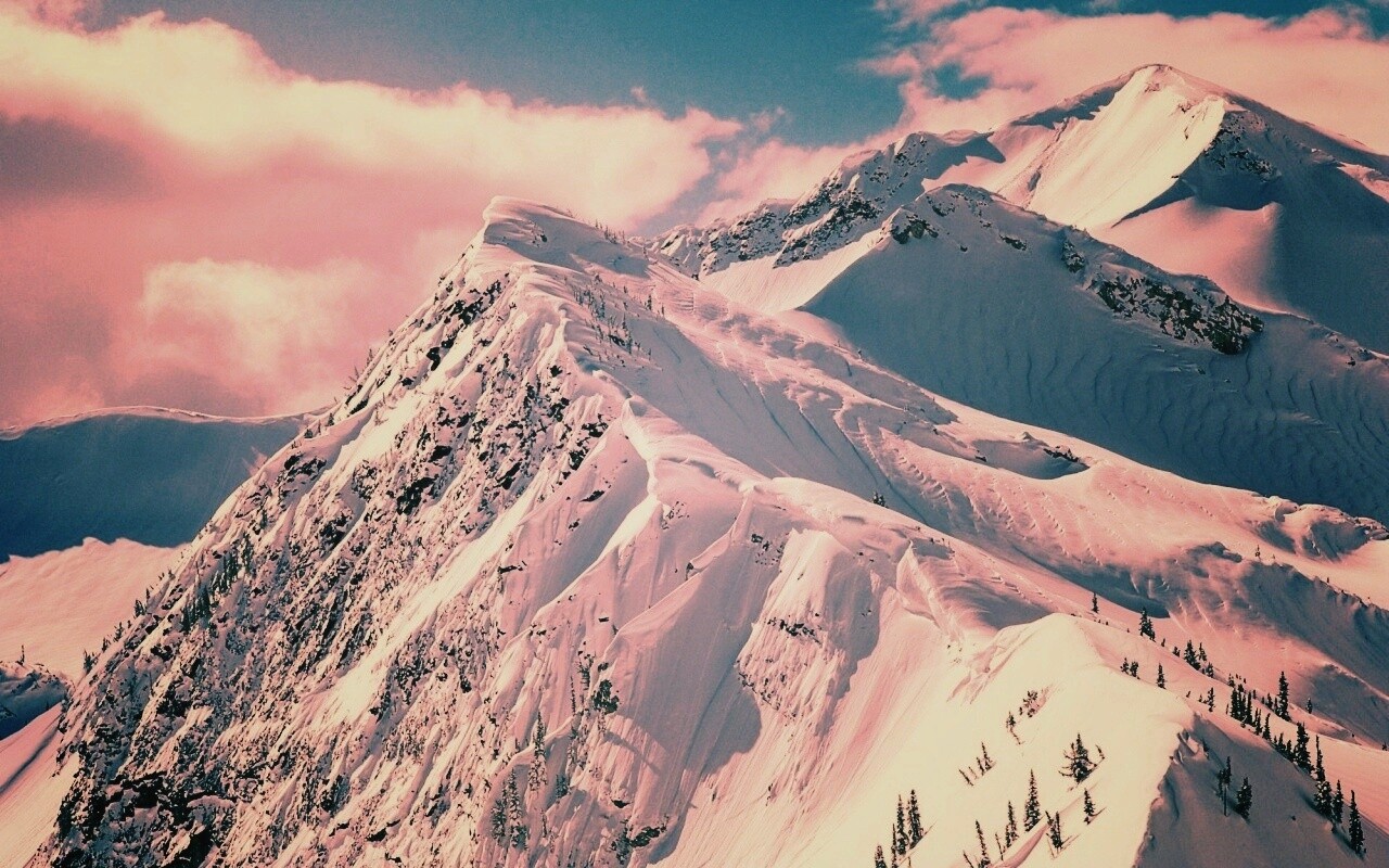 Горная гряда обои