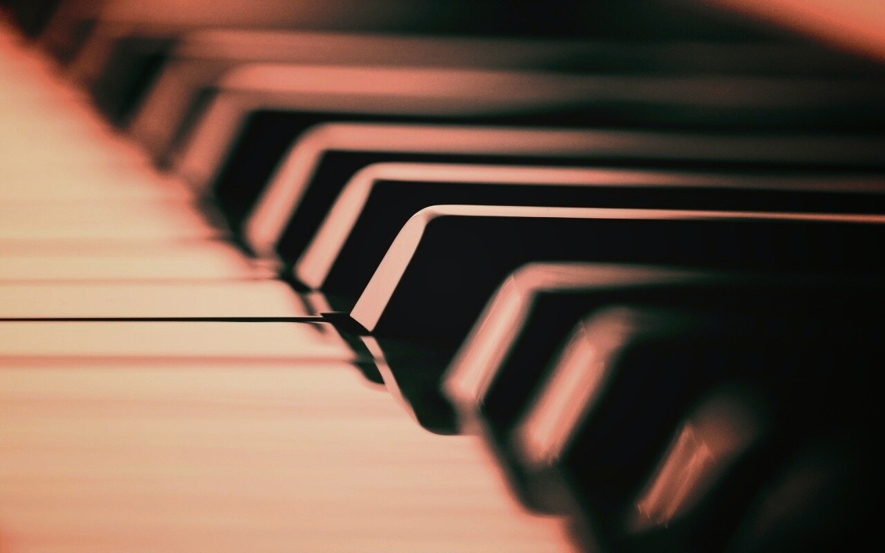 Клавиши  рояля обои