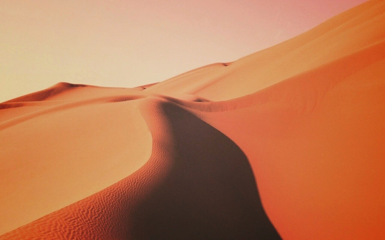 Барханы в пустыне обои