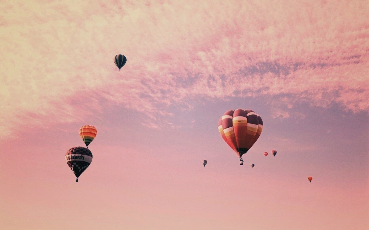 Парад воздушных шаров обои