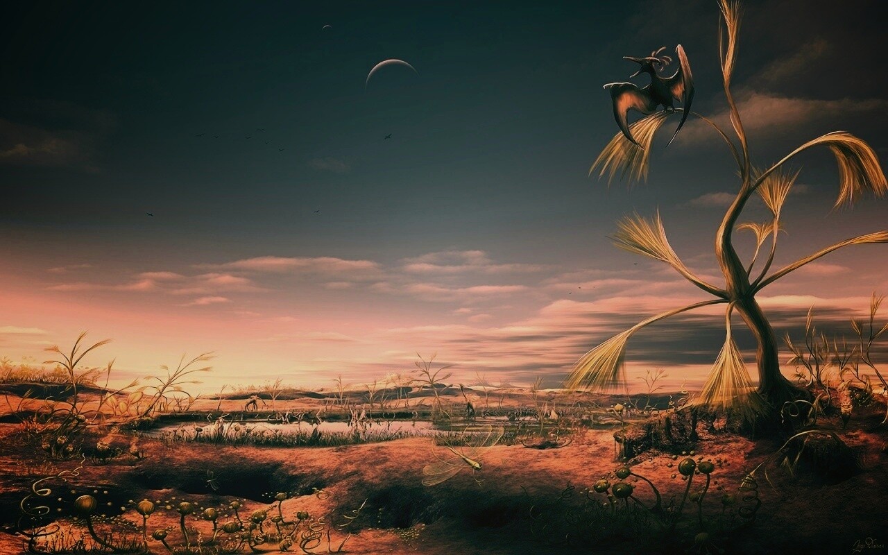 Флора и фауна другой планеты обои