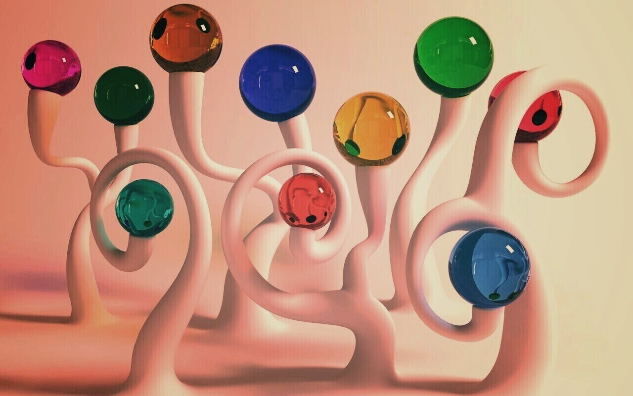 Пластиковые поганки обои