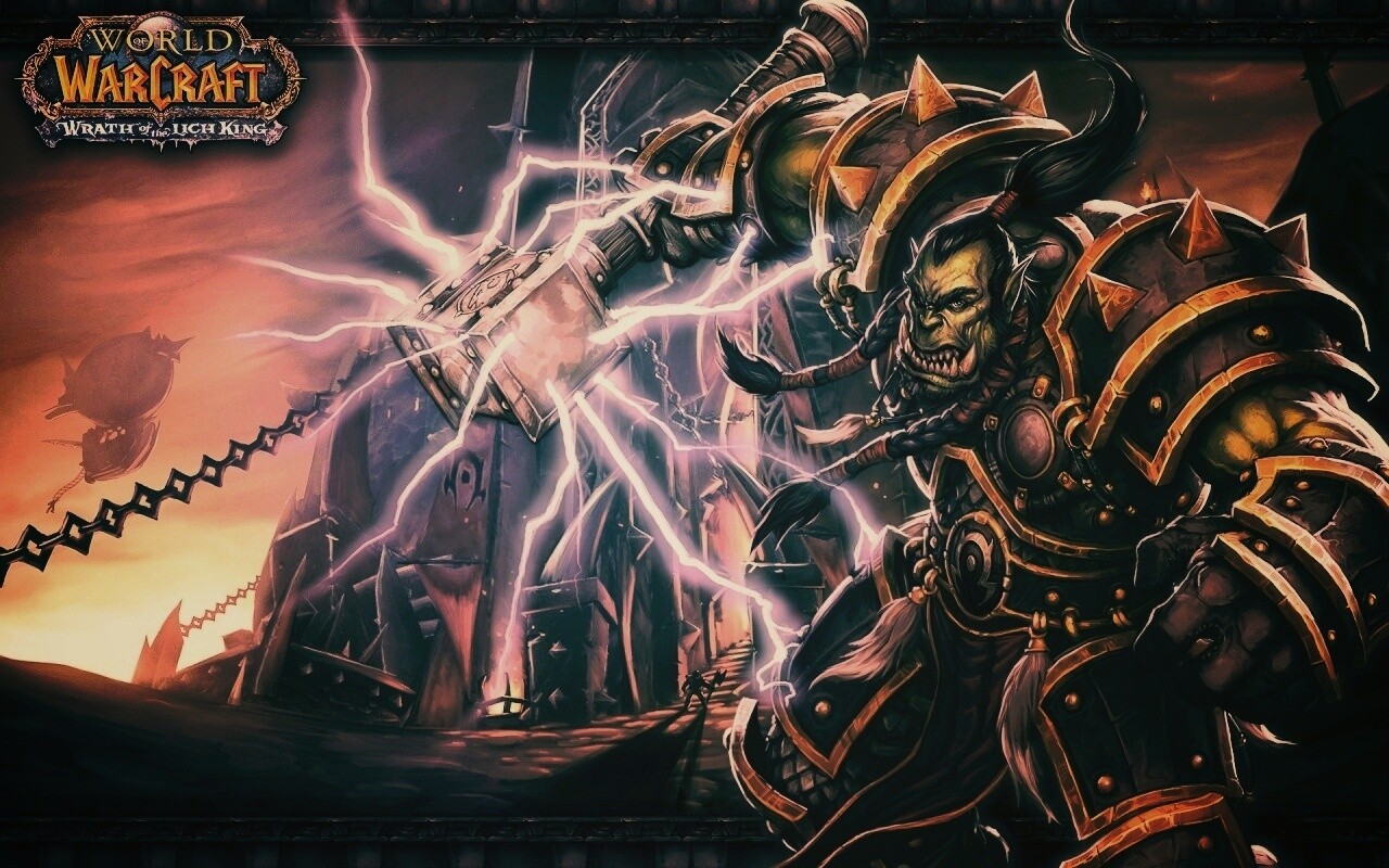 Орк из WOW обои