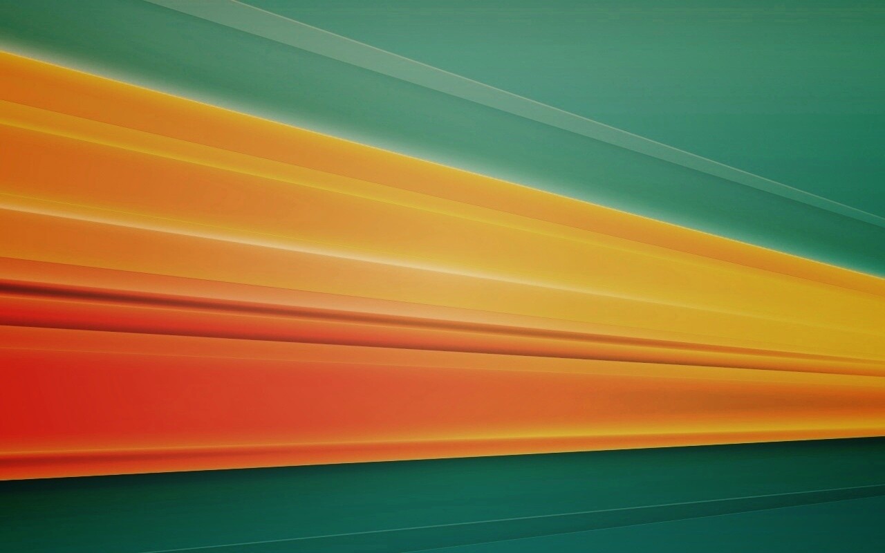 Желтая полоса на голубом обои