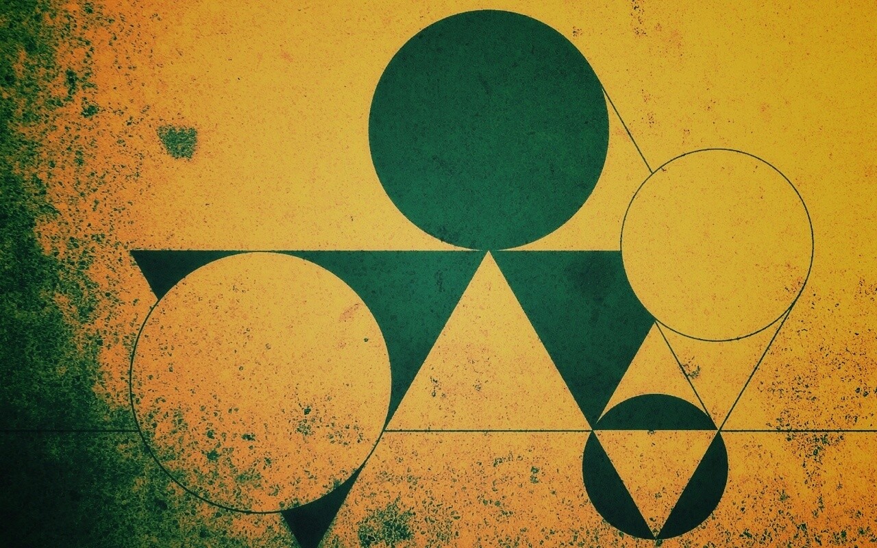 Структура из геометрических фигур обои