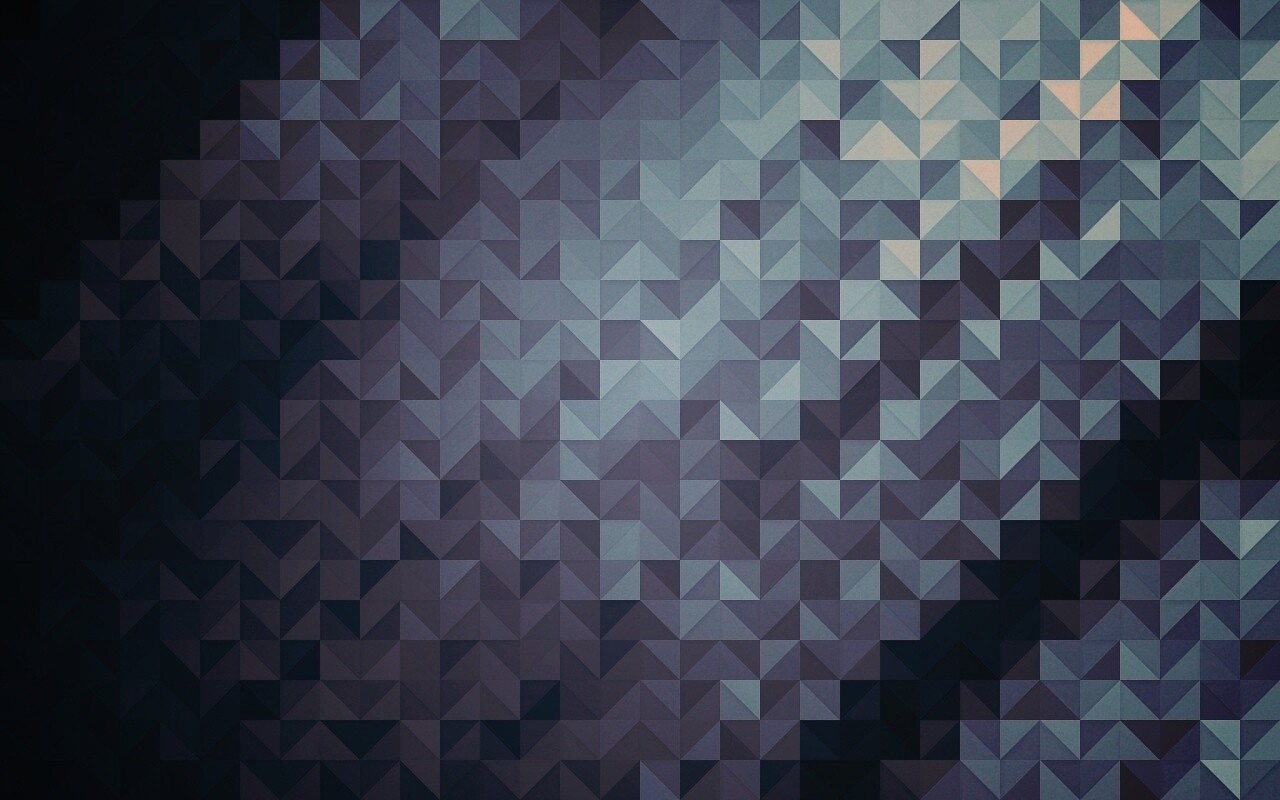 Синий квадратный узор обои