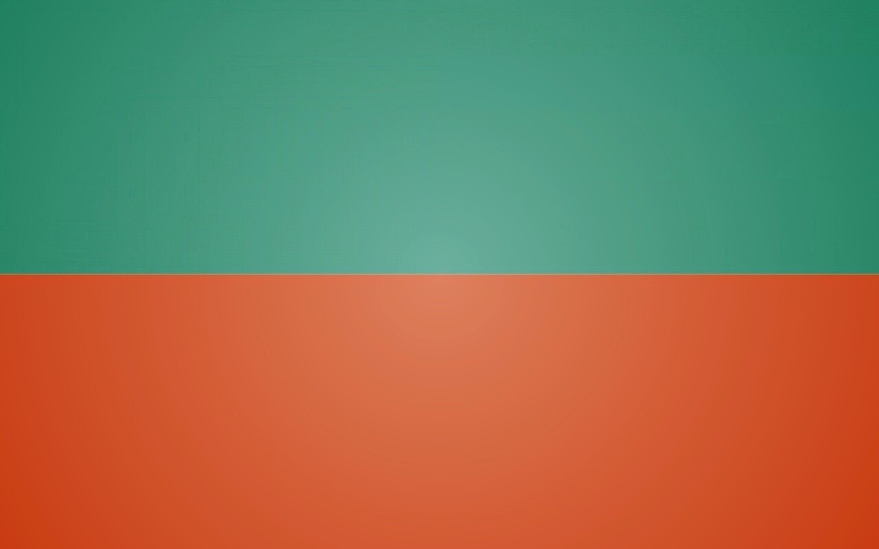 Голубая и оранжевая полосы обои