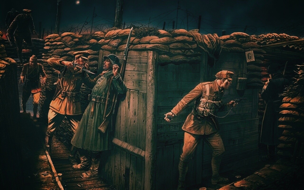 Арт на тему войны обои