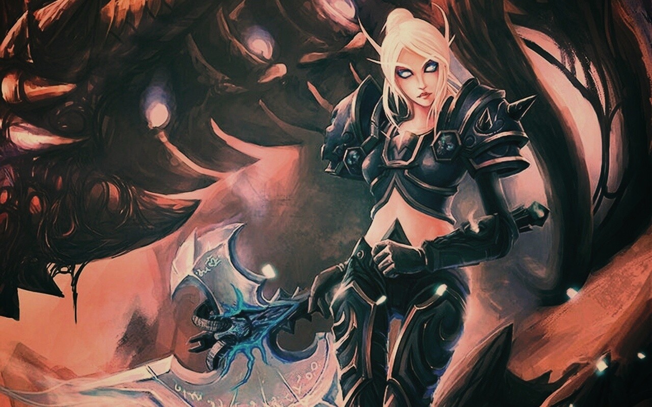 Героиня MMORPG обои