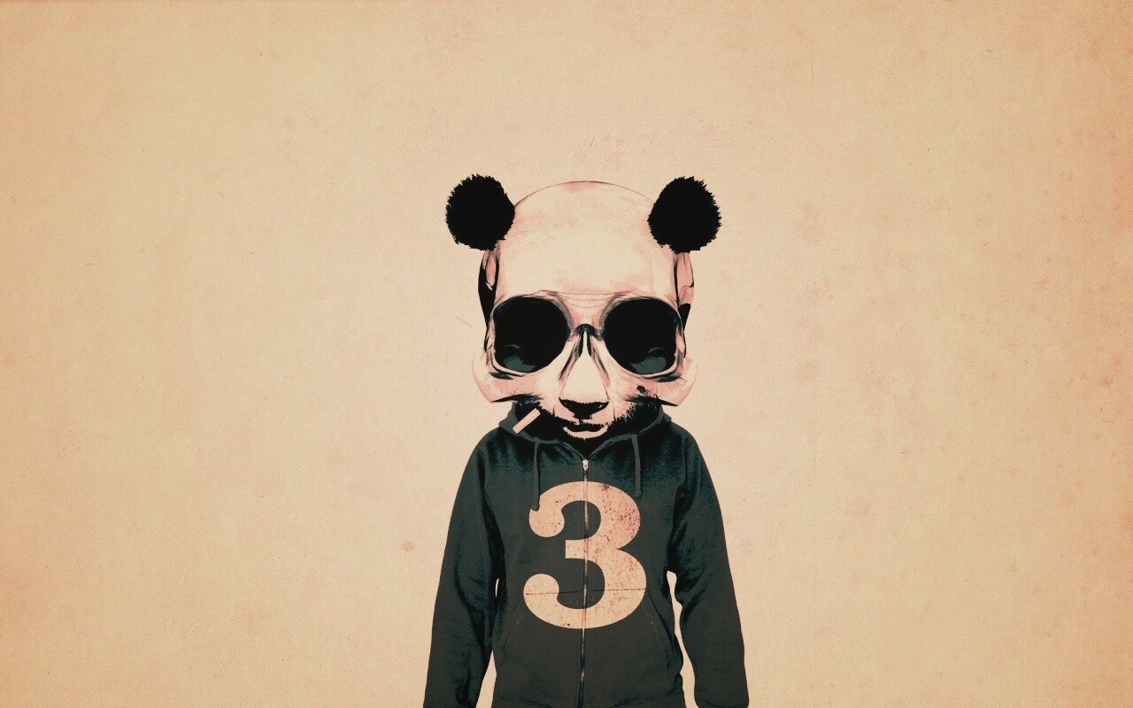 Гангста панда обои