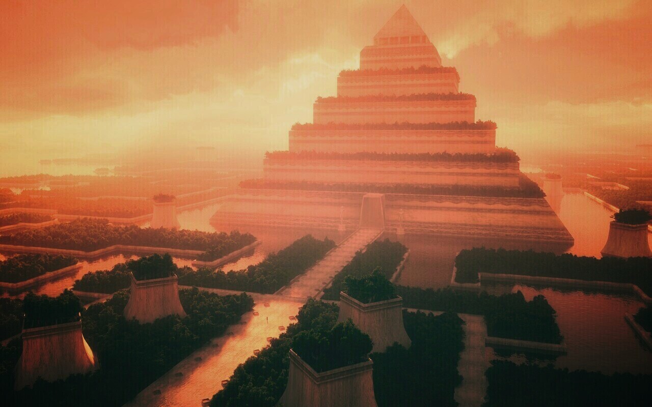 Пирамида обои