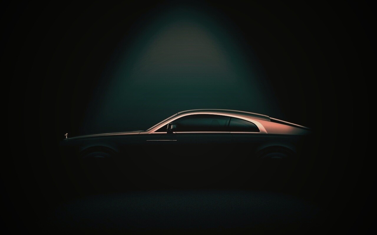 Силуэт Rolls Roys обои