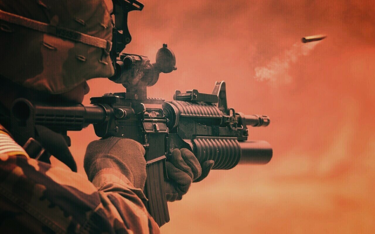 Выстрел обои