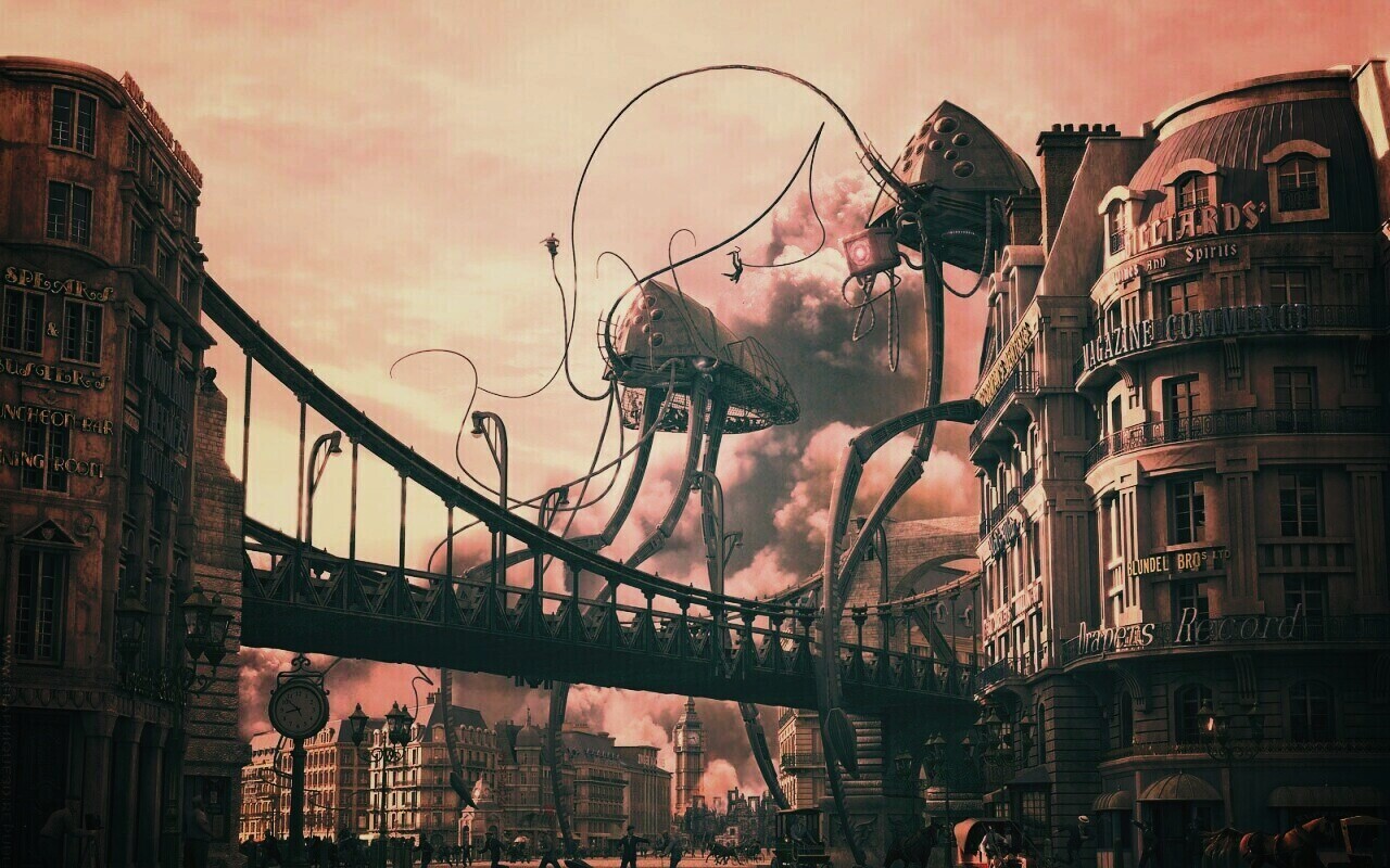 Война миров обои