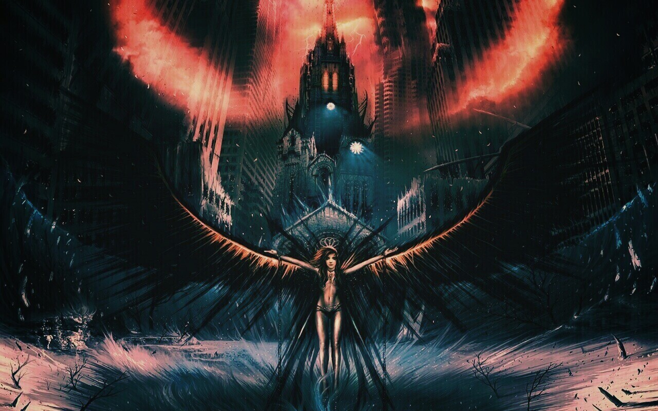 Тёмный ангел обои