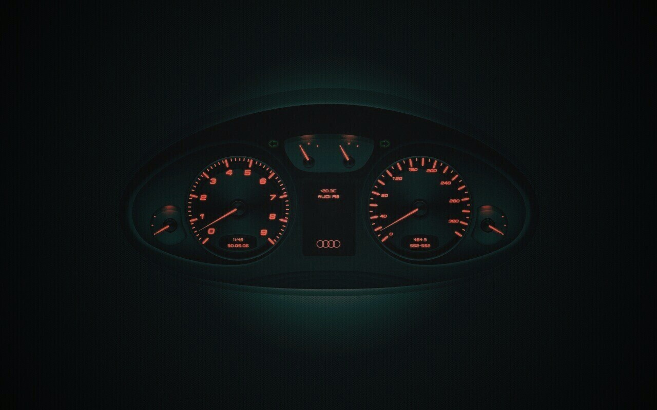 Приборная панель Audi обои