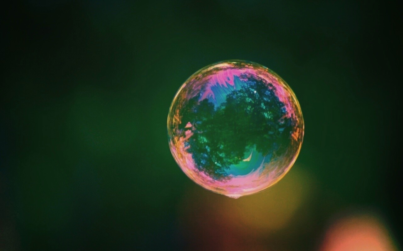 Мыльный пузырь обои