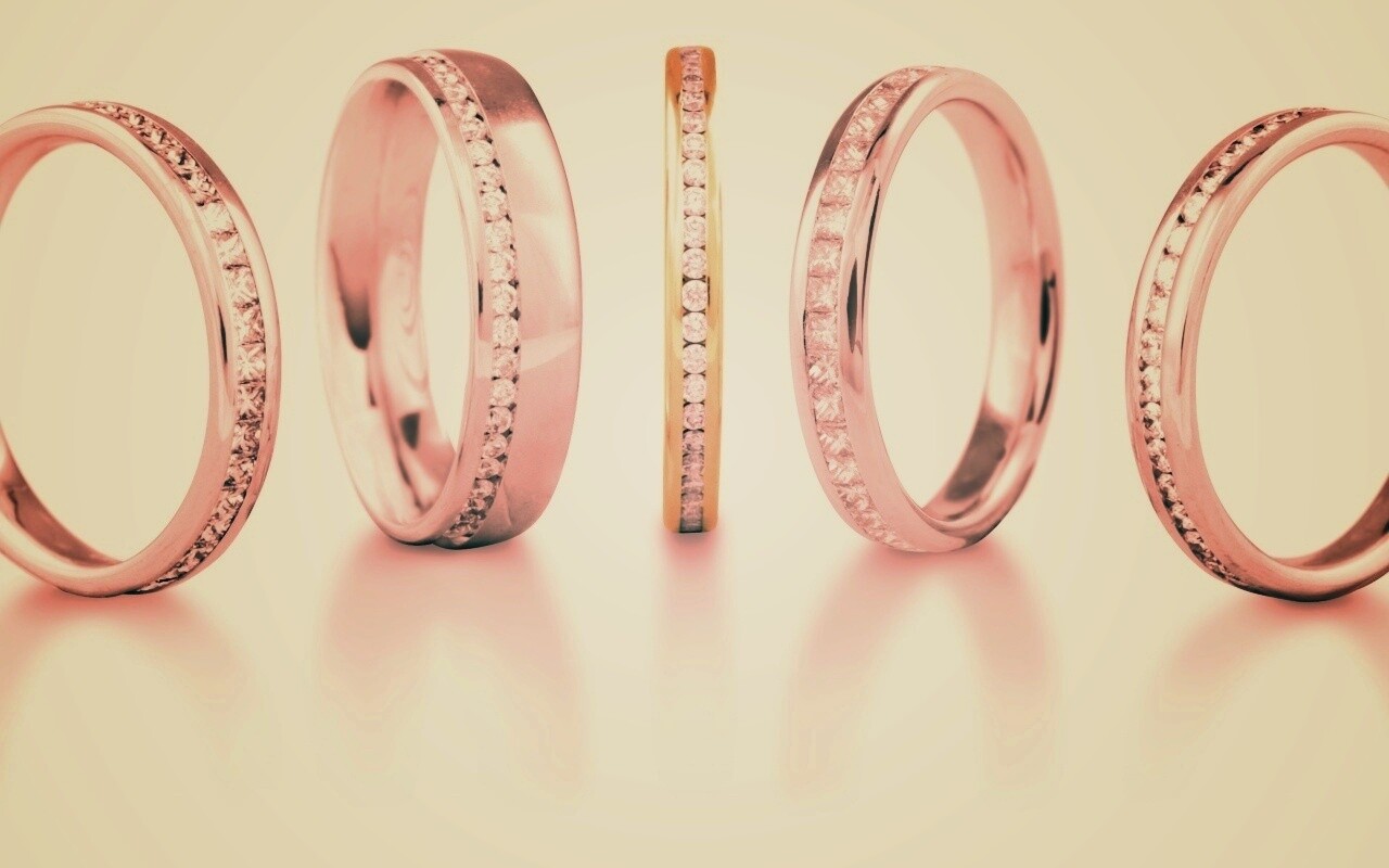 Кольца обои