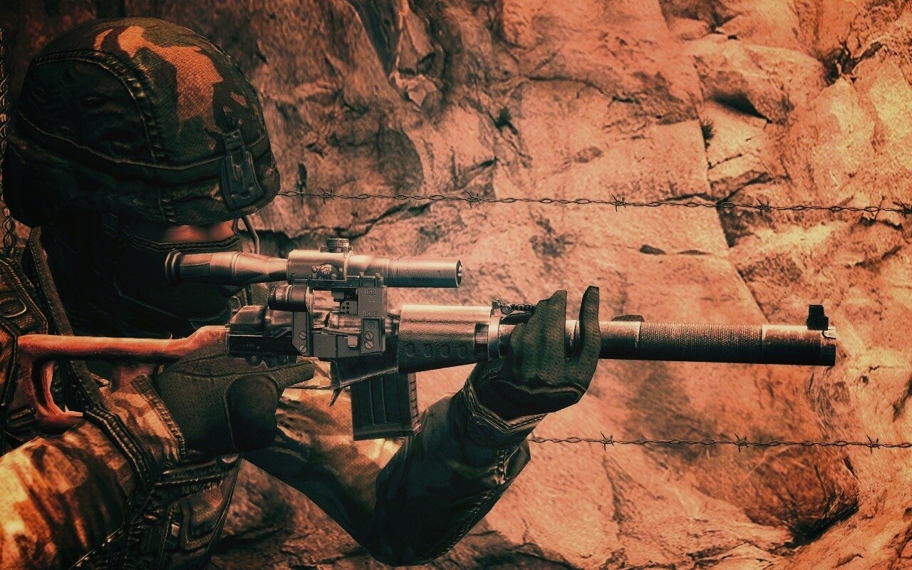 Снайпер из Counter Strike обои