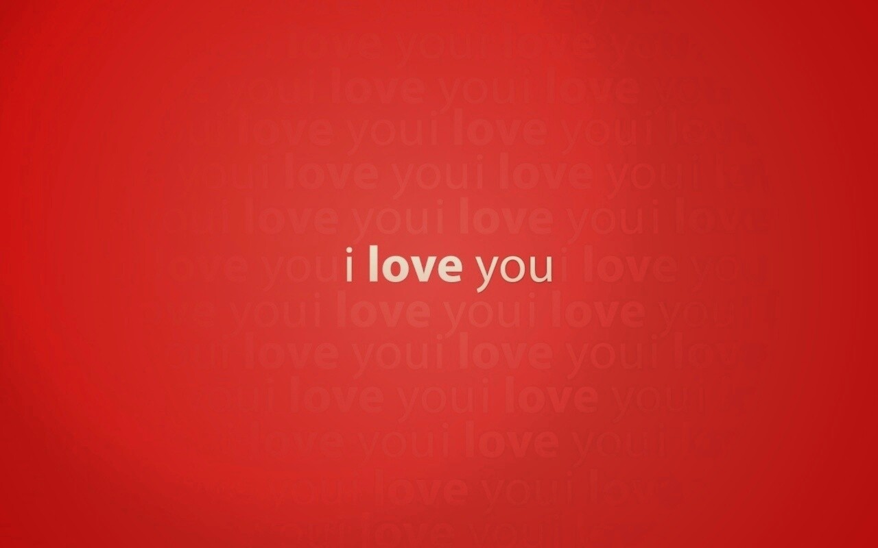 Я люблю тебя обои