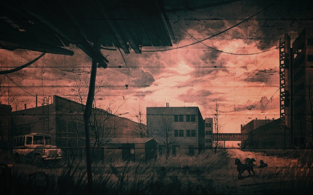 Припять из сталкера обои