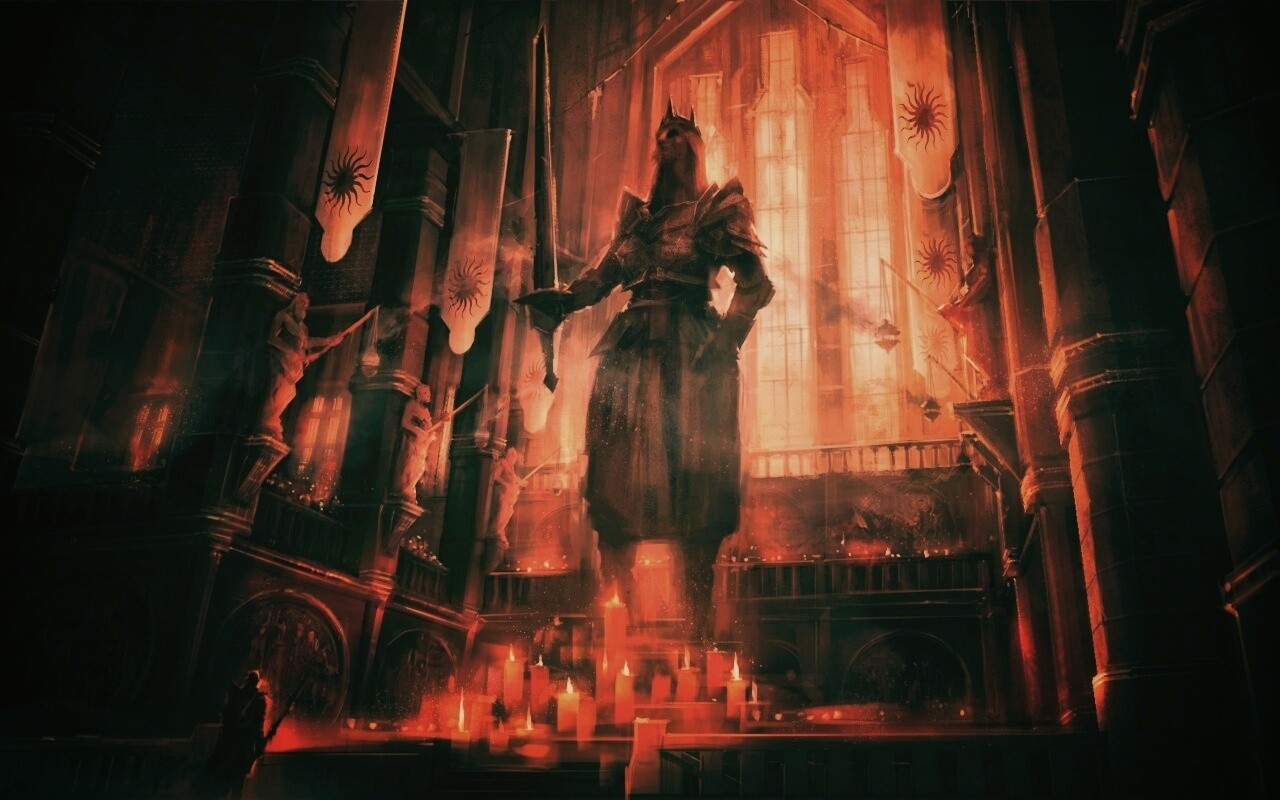 Алтарь из Dragon Age обои