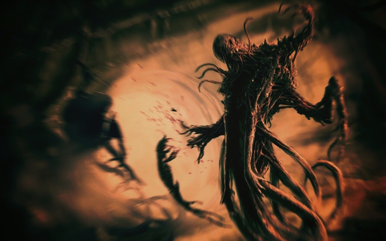 Монстр из Dead Space обои