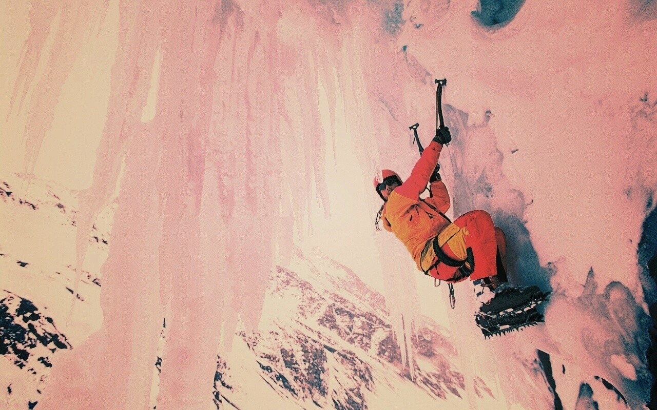Альпинист обои