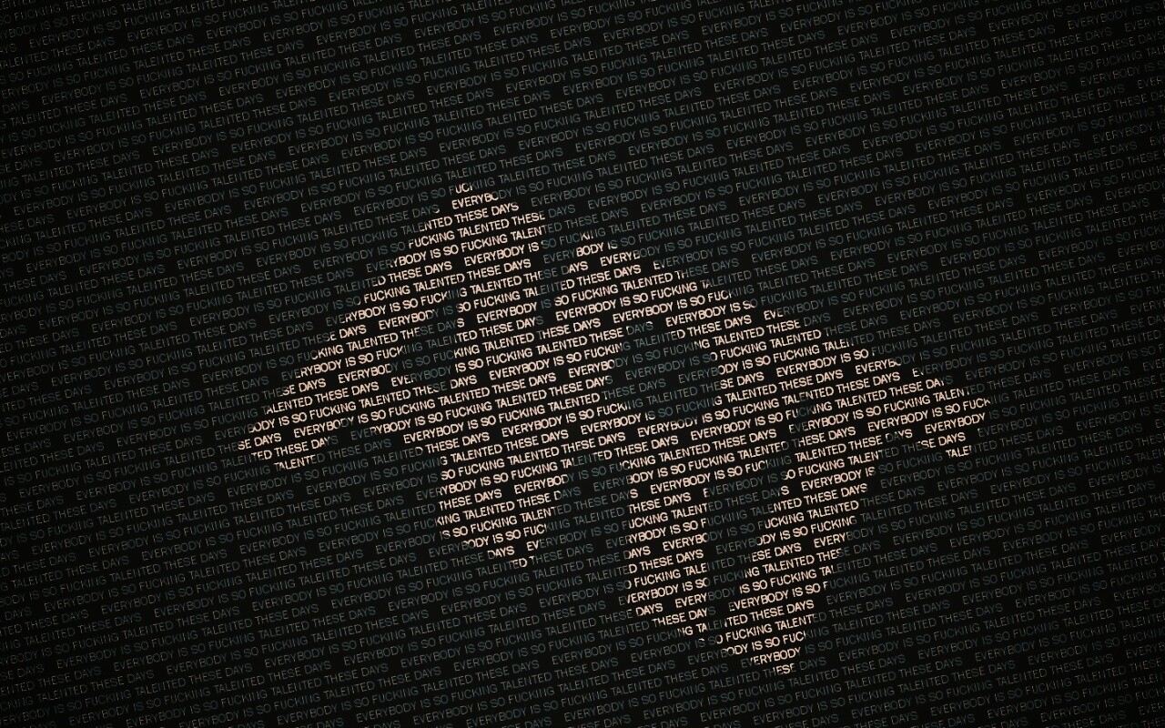 Последнее время все блин такие талантливые обои