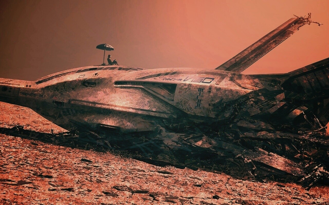 Останки корабля обои