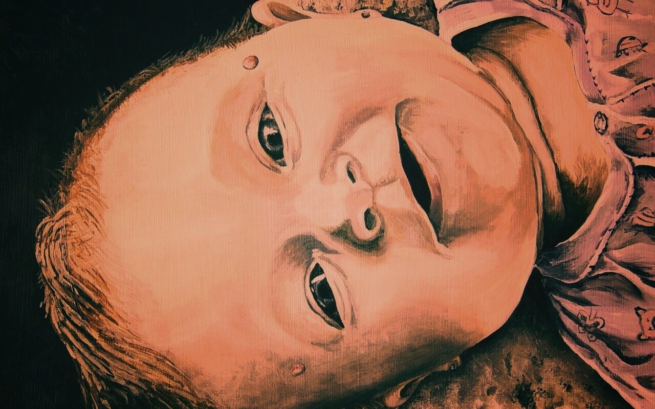 Портрет ребёнка обои