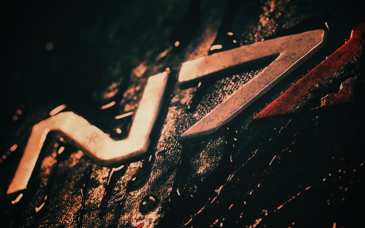 Логотип команды N7 из mass effect обои