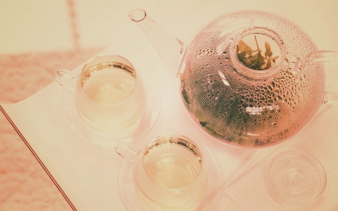 Зеленый чай обои