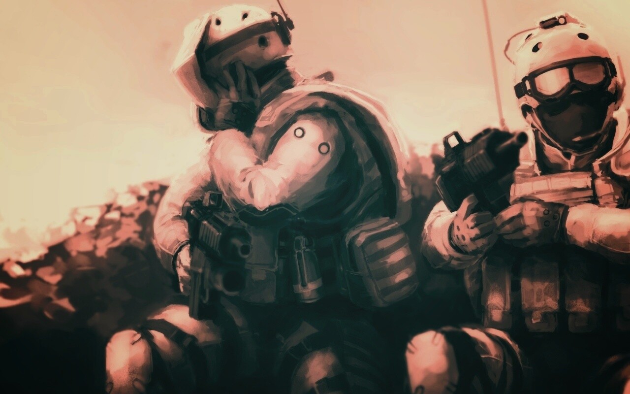 Спецназ в засаде обои