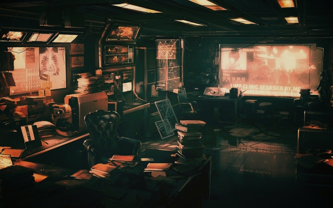 Кабинет обои