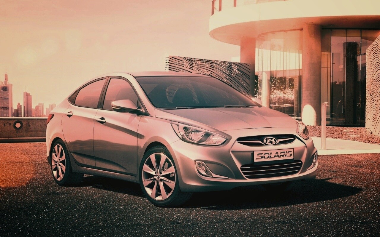 Фото Хендай Солярис обои