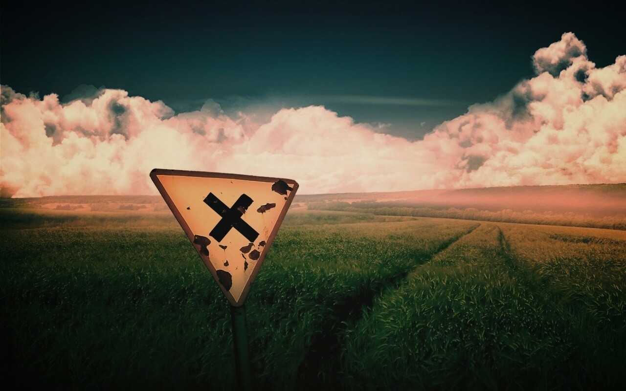 Знак с крестом обои